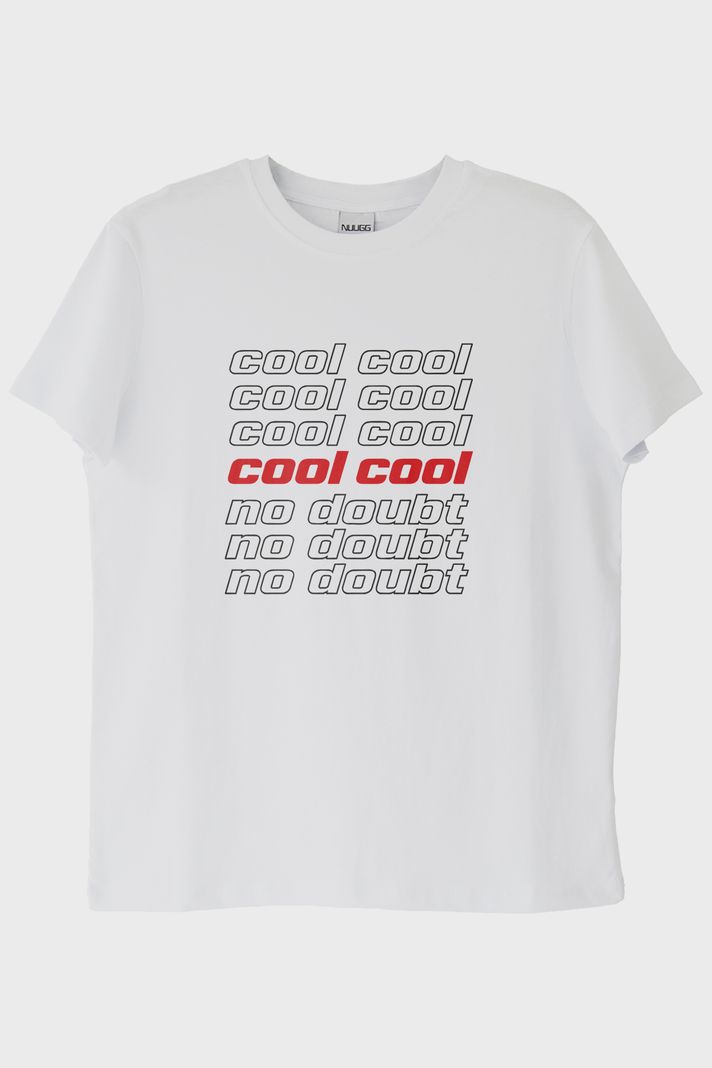 Cool No Doubt Beyaz Tişört