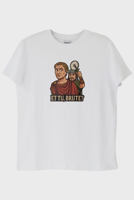 Roma Usulü İhanet Beyaz Tişört