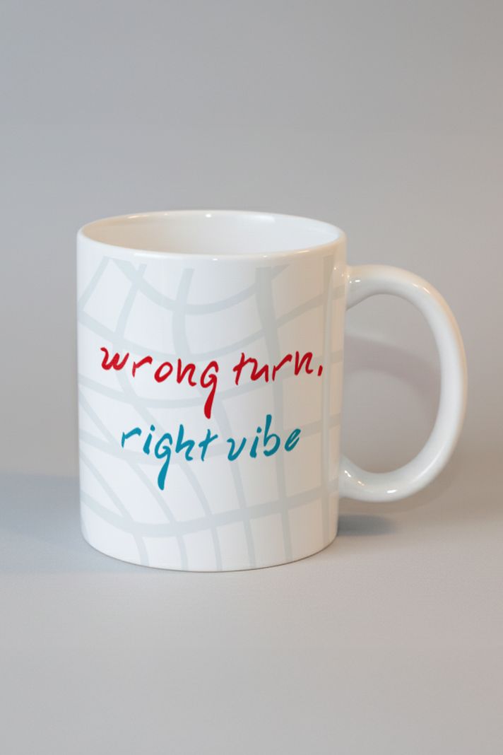 Wrong Turn Right Vibe Kupa - 3. görsel