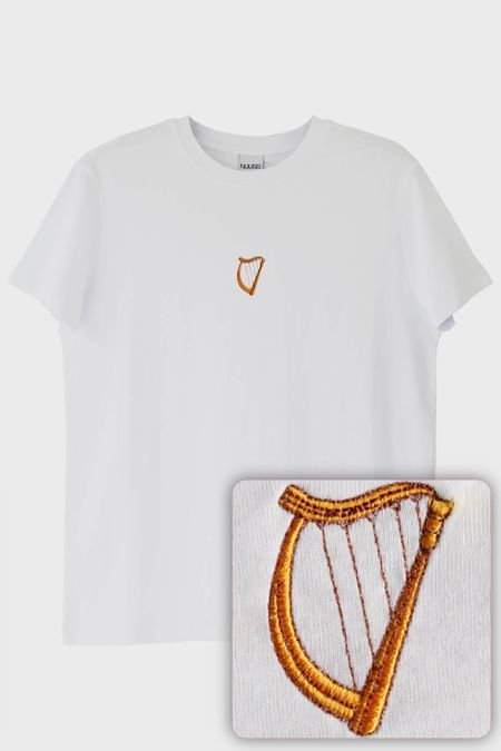 Arp Desenli Müzik Aşığı T-Shirt