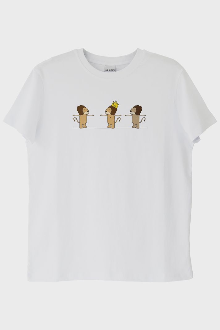 Alfa Sorunu Beyaz Tişört