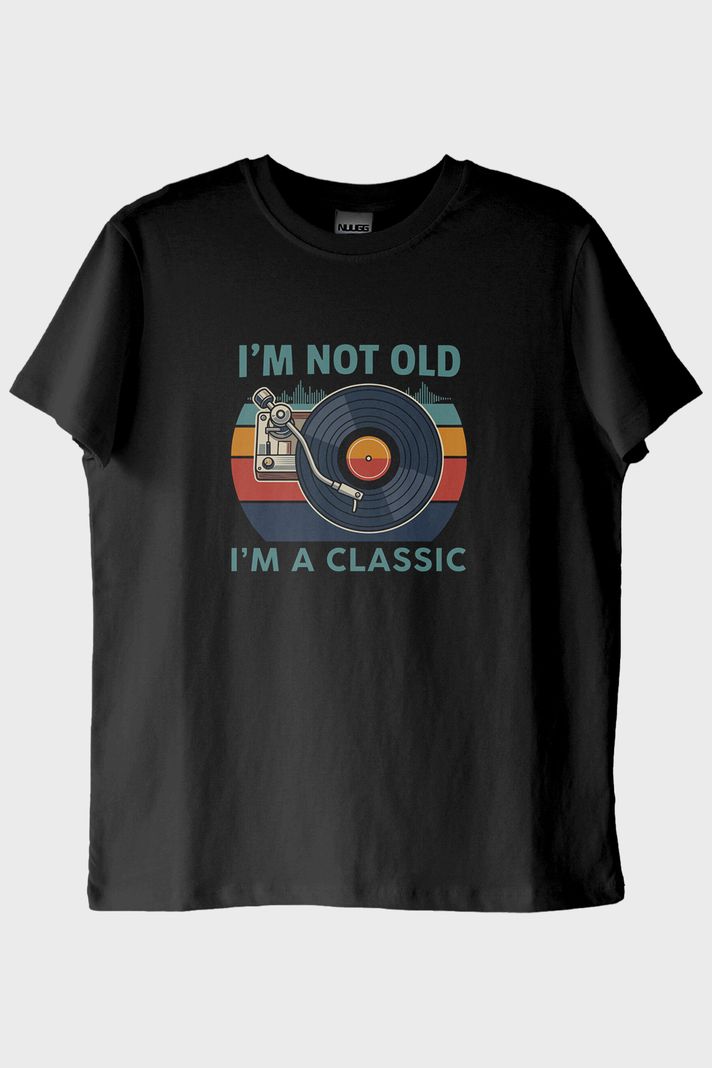 I'm a Classic Siyah Tişört