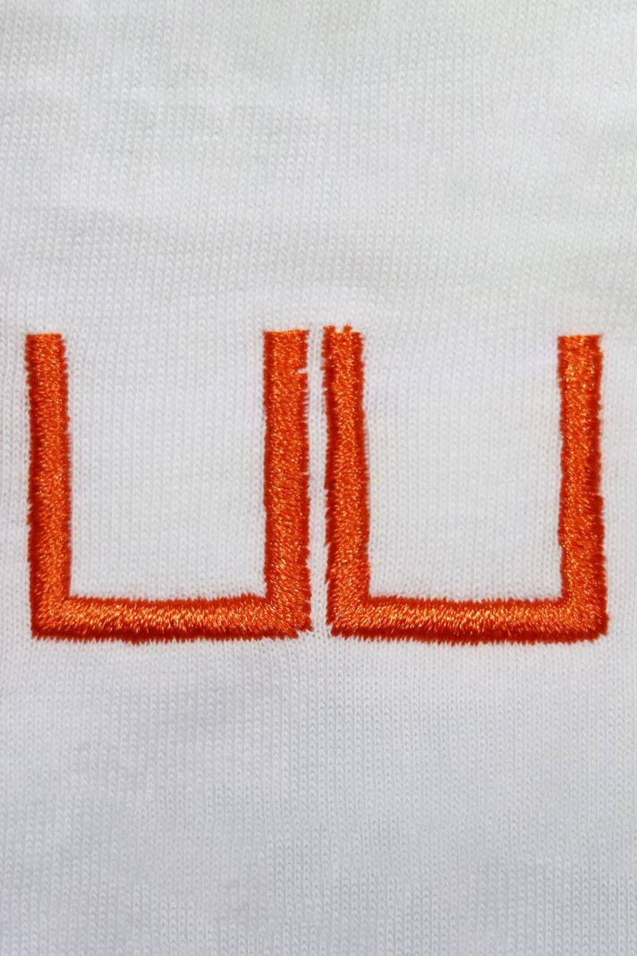 Turuncu UU Logo nakışlı Tişört