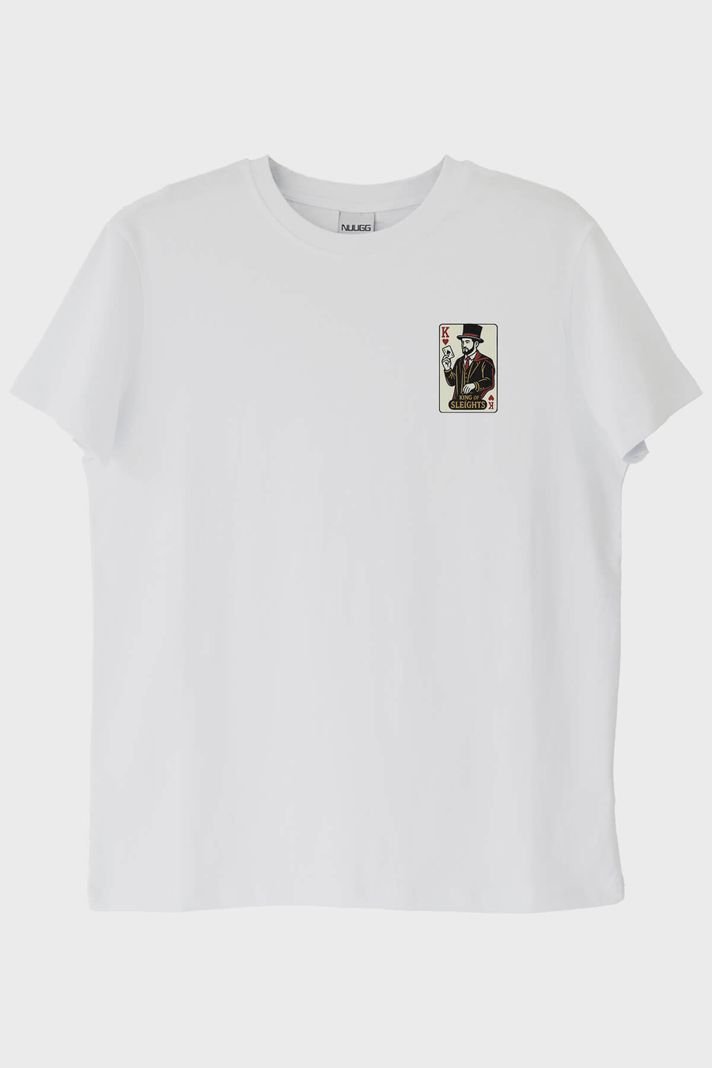 King Of Sleights Beyaz Tişört