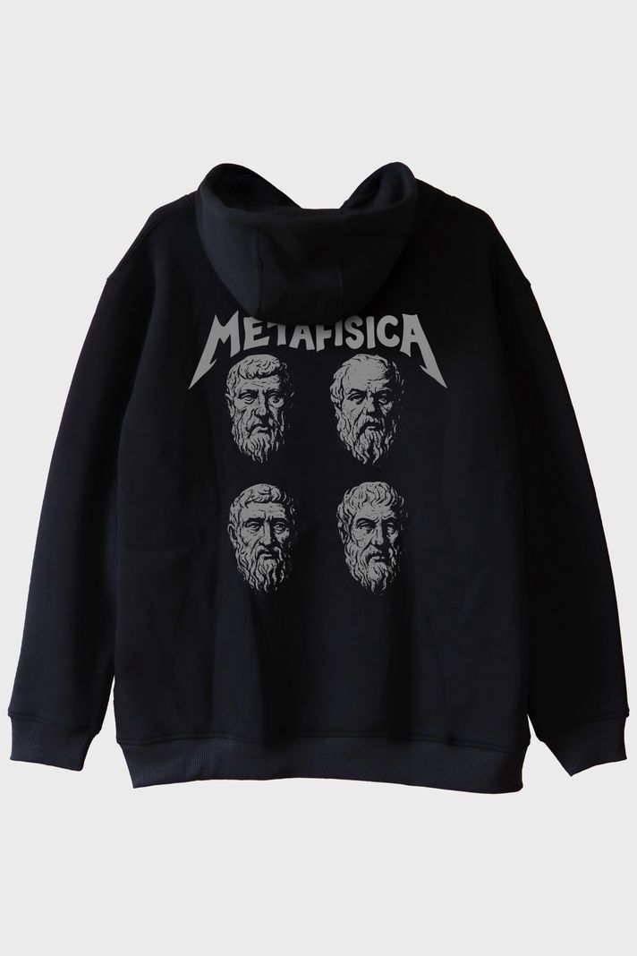 Metafisica Siyah Hoodie