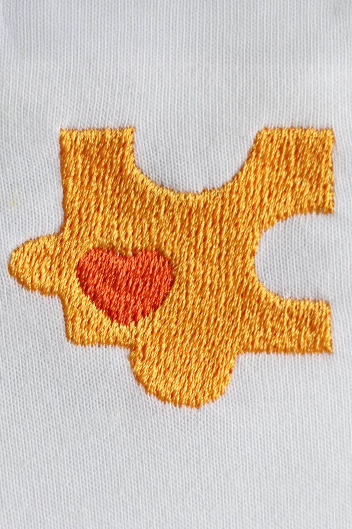 Puzzle Parçalı Çift Kombin Tişörtü - Sevgililer Günü Hediyesi