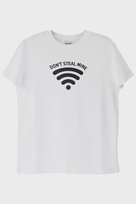 Don't Steal Mine Beyaz Tişört