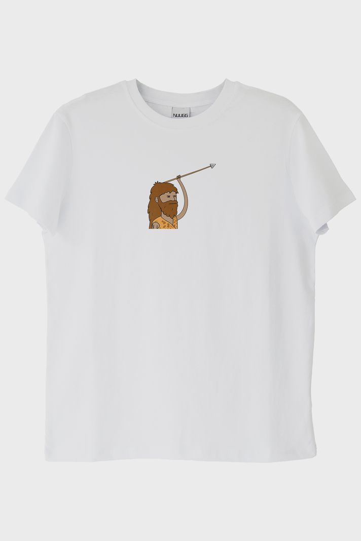 Avdan Önce Beyaz Tişört