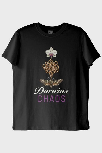 Darwin's Chaos Siyah Tişört