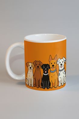 Sevimli Köpekler Kupa