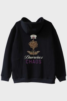 Darwin's Chaos Siyah Hoodie