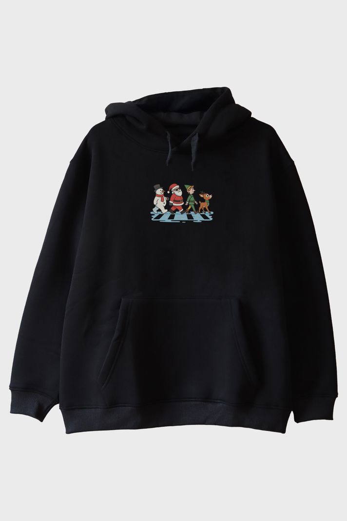 Yılbaşı Çetesi Siyah Hoodie