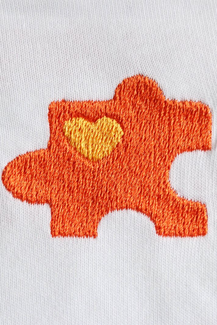 Puzzle Parçalı Çift Kombin Tişörtü - Sevgililer Günü Hediyesi