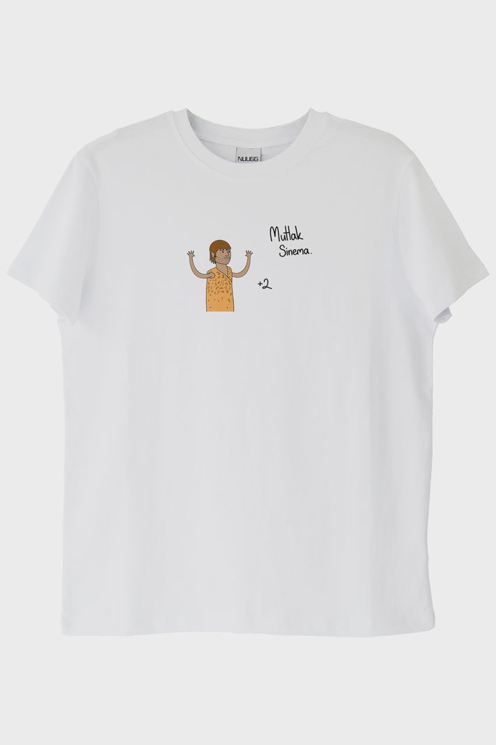 +2 Bilgelik Beyaz Tişört