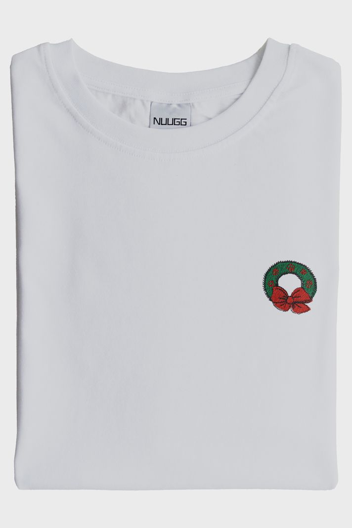 Kış Çelengi Beyaz Tişört