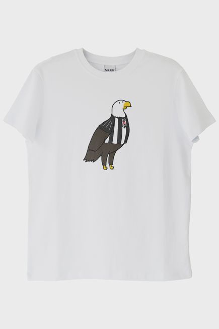 Beşiktaşlı Kartal Beyaz Tişört