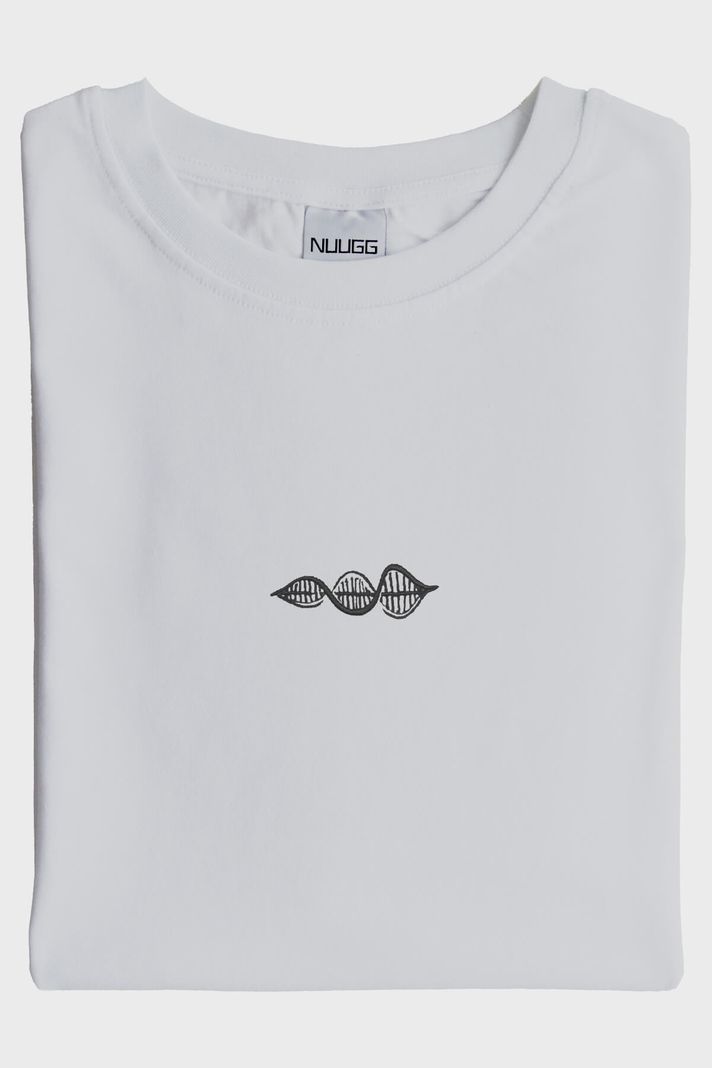 Siyah DNA Nakışlı Tişört