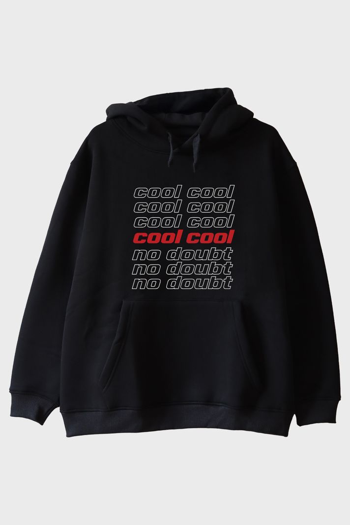 Cool No Doubt Siyah Hoodie