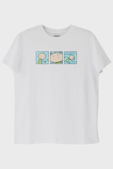 Donca Çizgi Karakter Beyaz Tişört