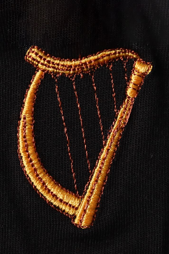 Arp Desenli Müzik Aşığı Bisiklet Yaka Sweatshirt