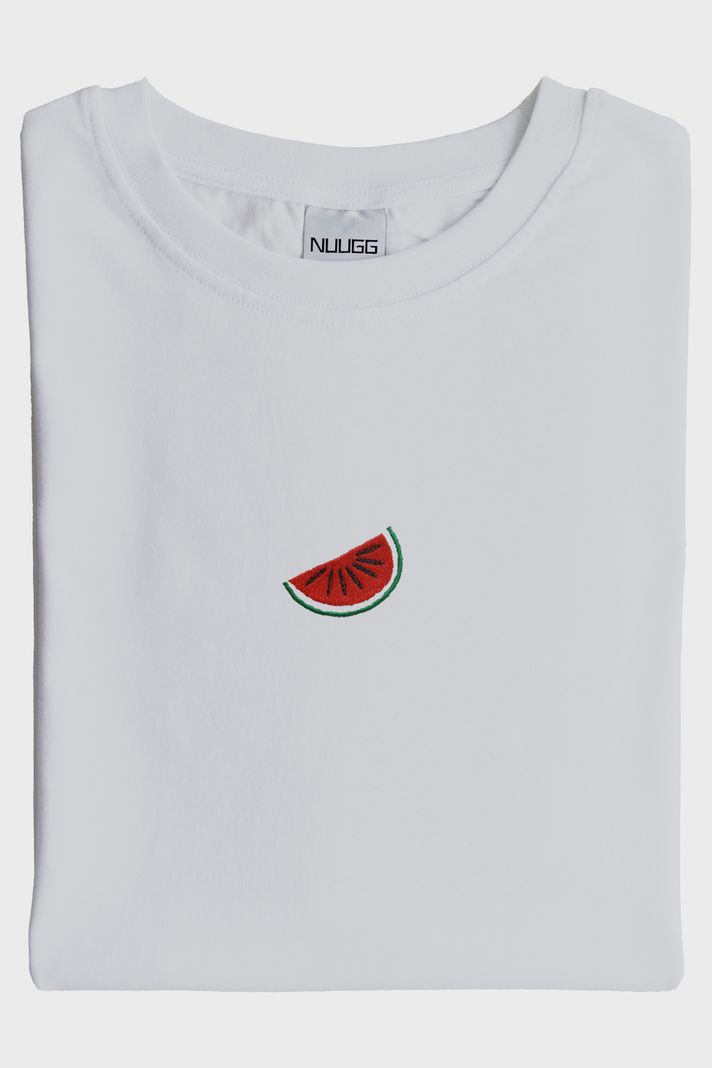 Karpuz Desenli Nakış Tişört