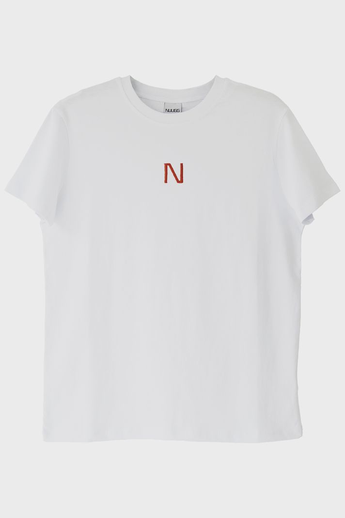 N Logolu Nakışlı T-shirt