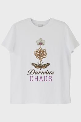 Darwin's Chaos Beyaz Tişört