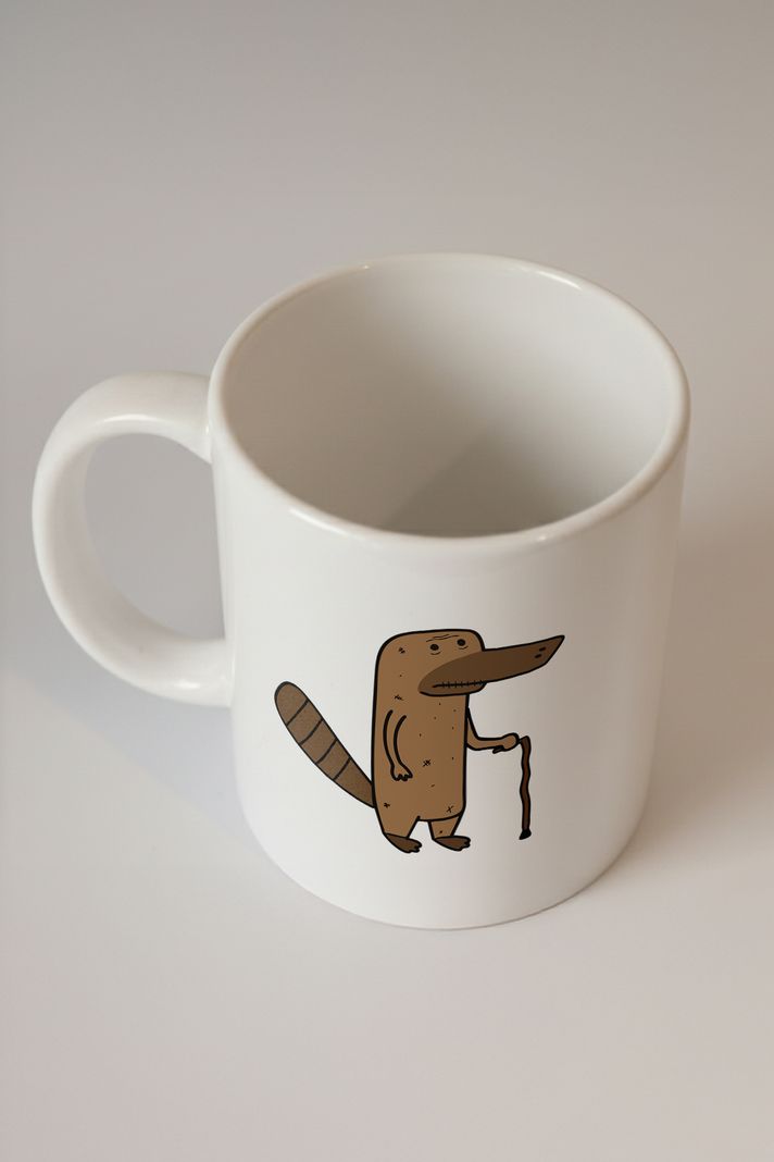 Yaşlı Ornitorenk Kupa