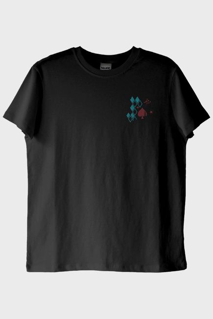 Şans ve Kaos Siyah Tişört