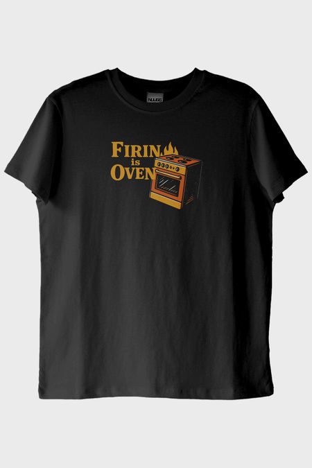 Fırın Mizah Siyah Tişört