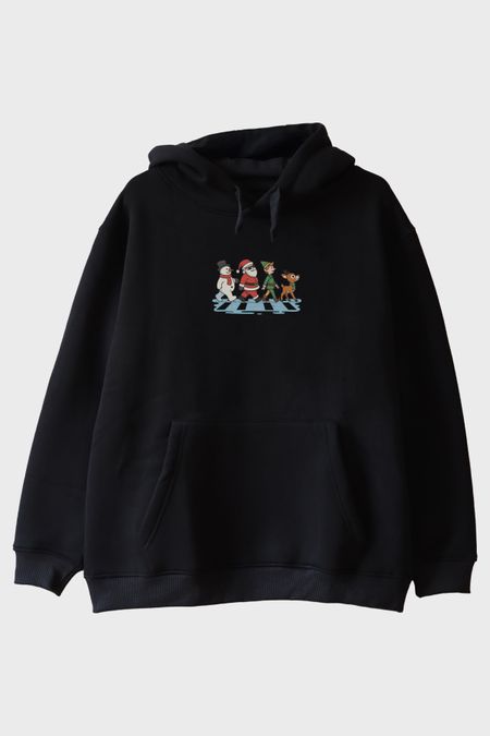 Yılbaşı Çetesi Siyah Hoodie