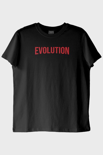Evolution Siyah Tişört