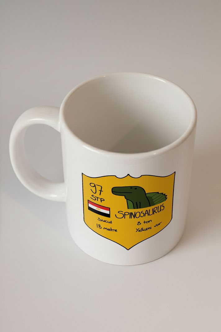 Spinosaurus Dinozor Kupa