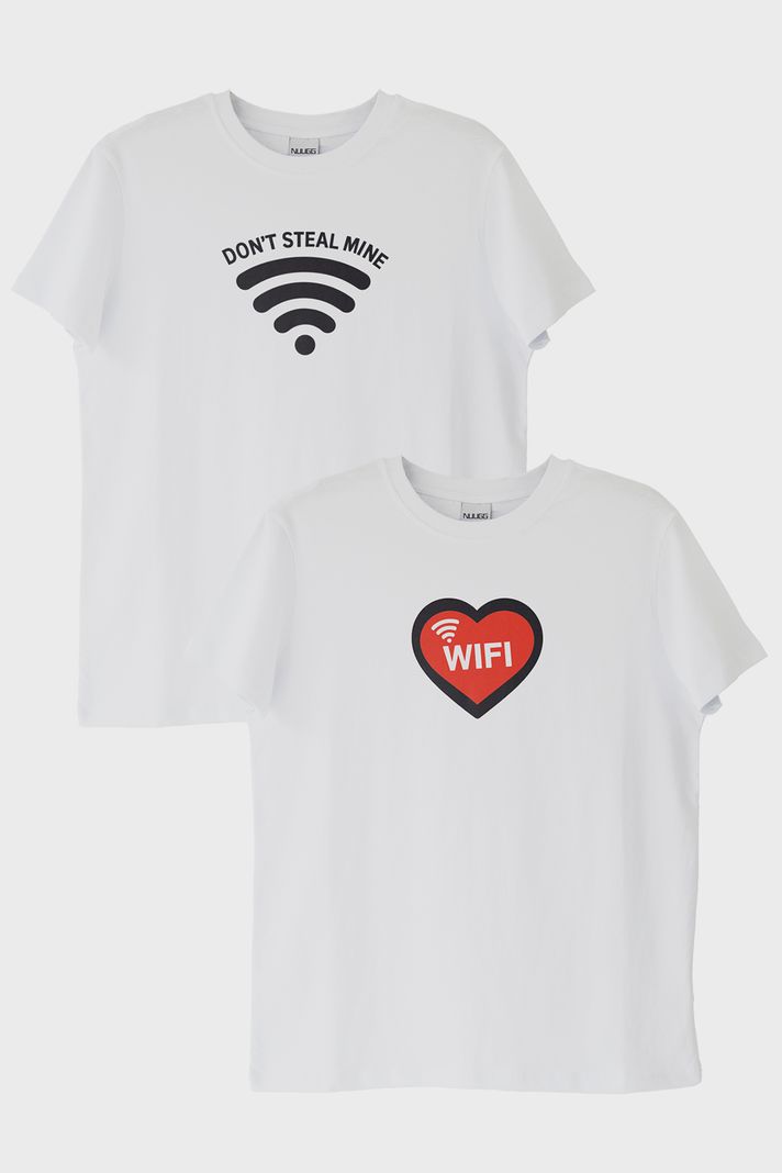 Don’t Steal My Wifi Beyaz Tişört