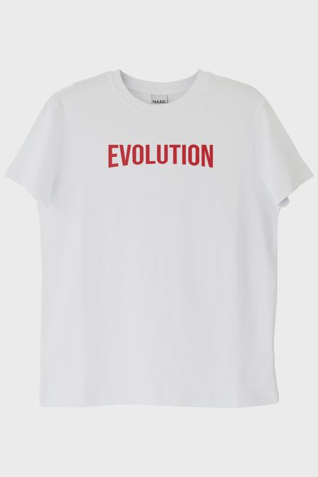 Evolution Beyaz Tişört