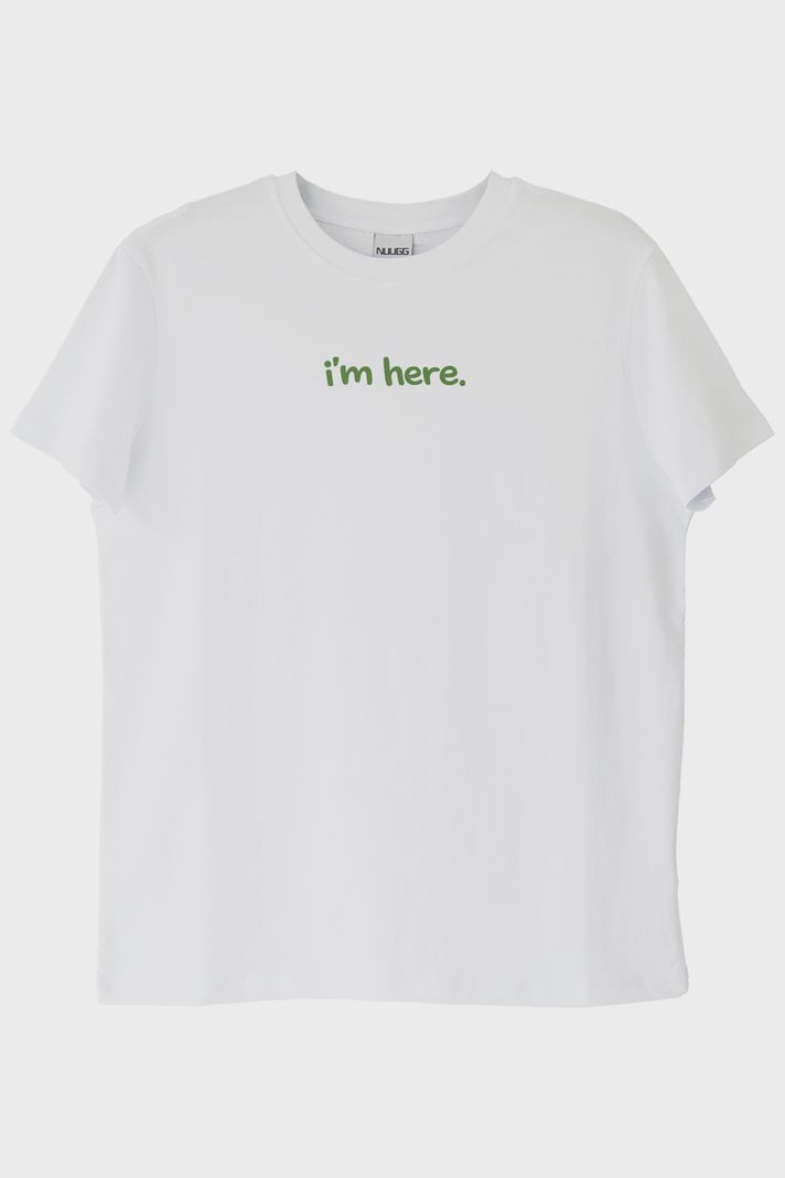 Need You I'm Here Çift Beyaz Tişörtleri