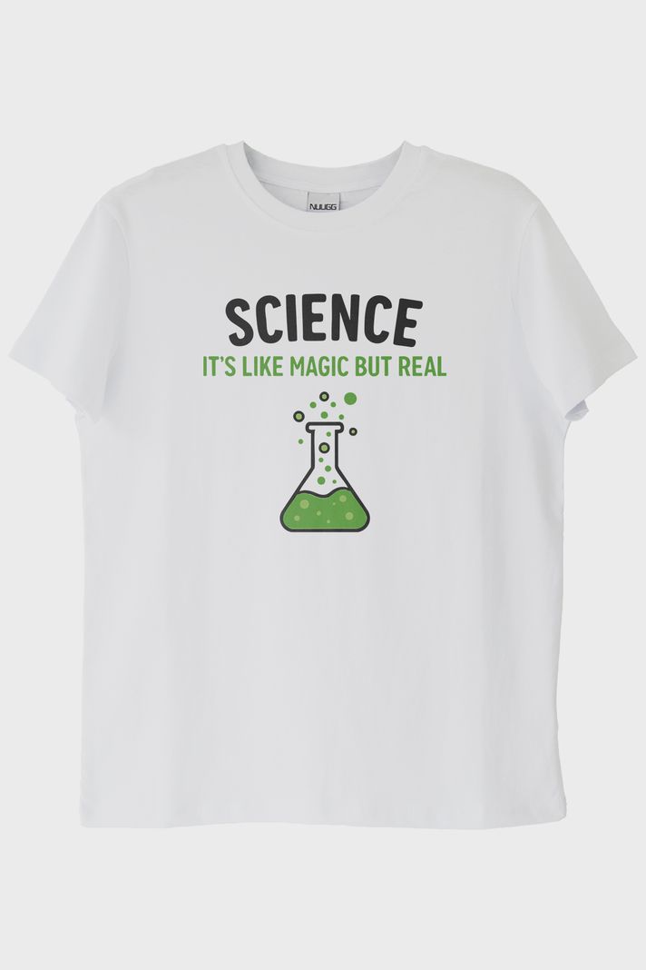 Bilim Sihir Beyaz Tişört