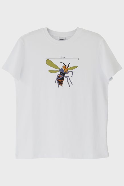 4 Santimlik Korku Beyaz Tişört