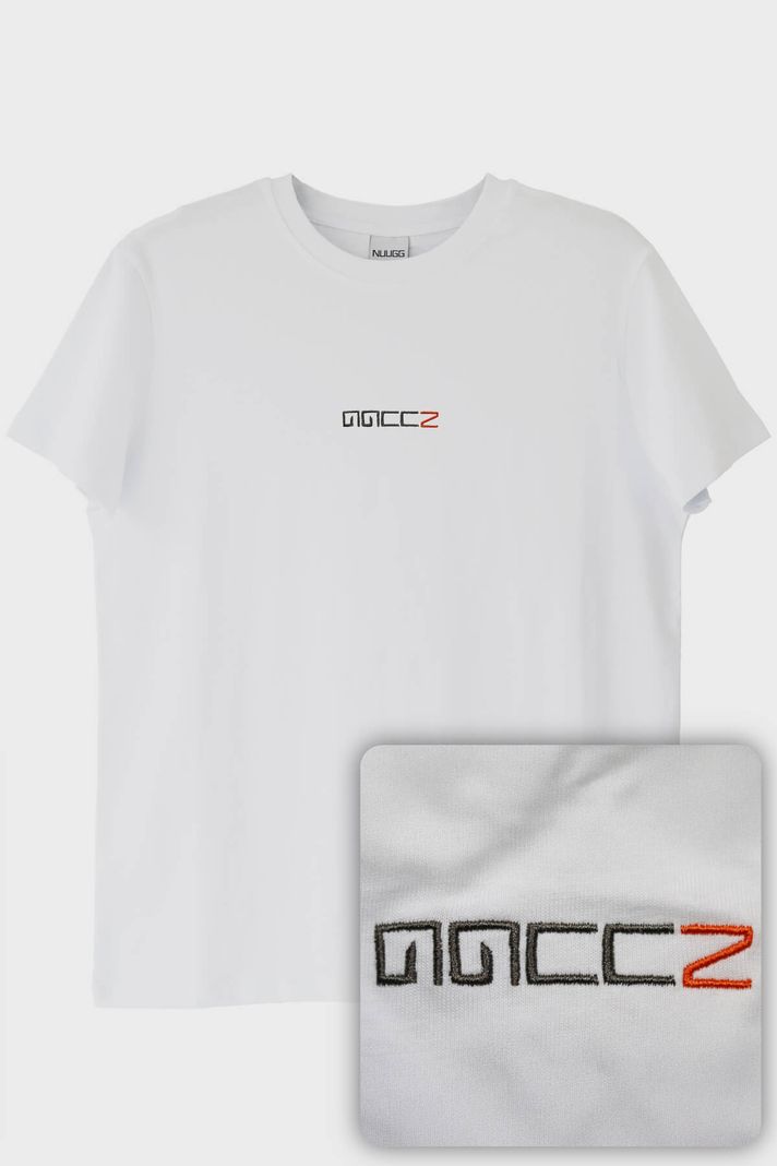 GGCCZ Logolu Nakışlı T-shirt