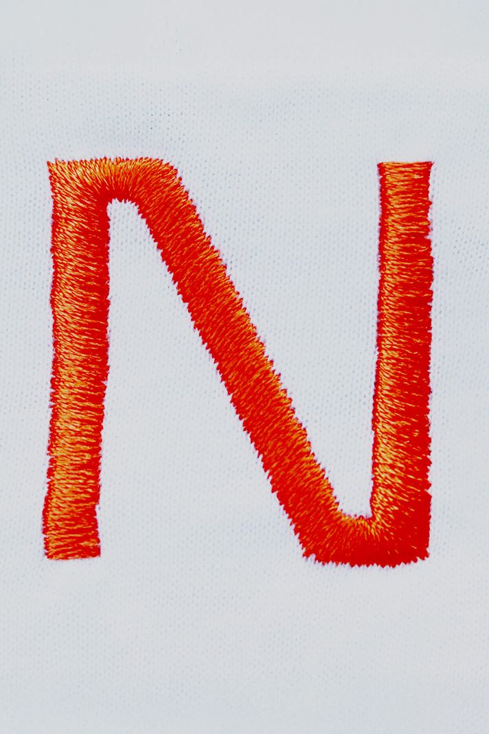 N Logolu Nakışlı T-shirt