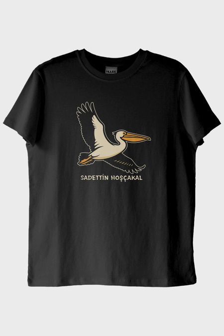 Hoşçakal Sadettin Siyah Tişört