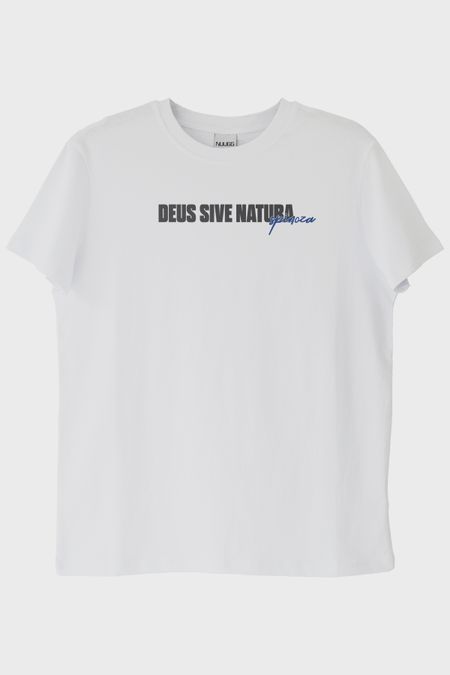 Deus Sive Natura Beyaz Tişört