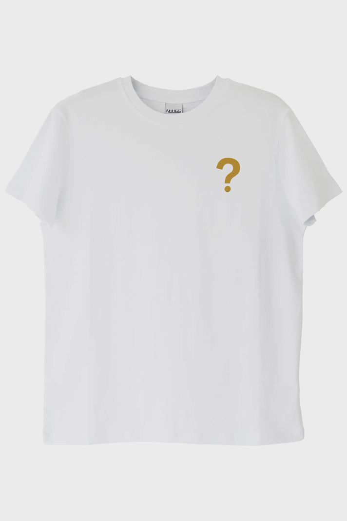 Gizemli İşaret Beyaz Tişört