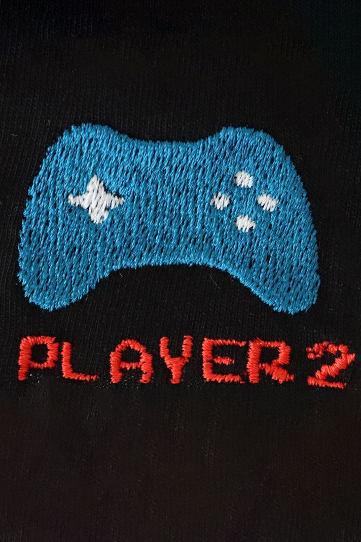 Player 1 ve Player 2 Çift Kombin Hoodie - Sevgililer Günü Hediyesi - Gamer, oyuncu hediyesi