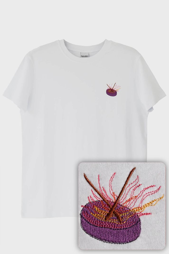 Mor Davul Alevli Müzik T-Shirt