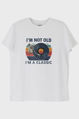 I'm a Classic Beyaz Tişört