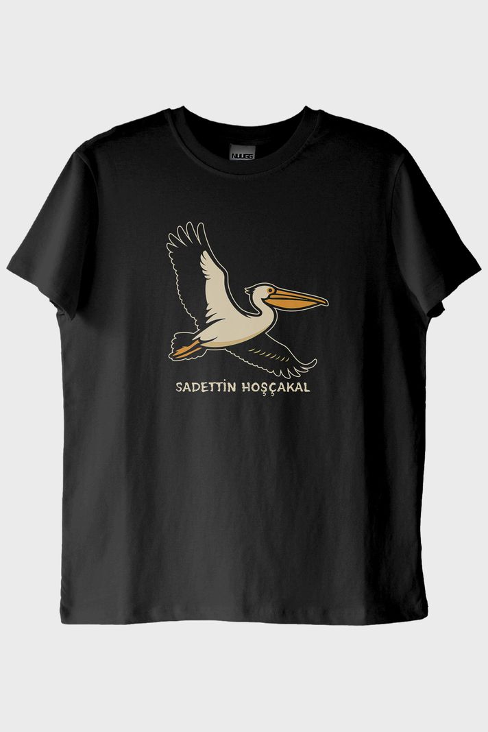 Hoşçakal Sadettin Siyah Tişört
