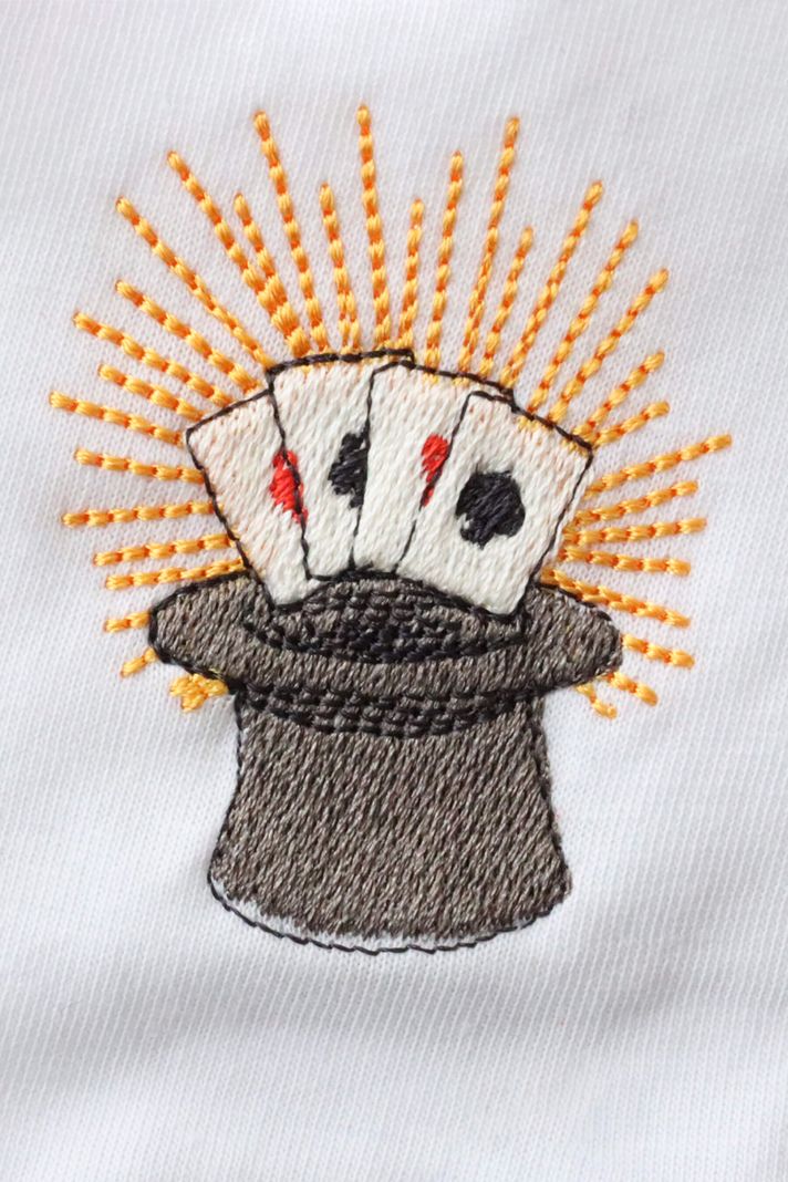 İllüzyon Kristal Küre Beyaz Tişört