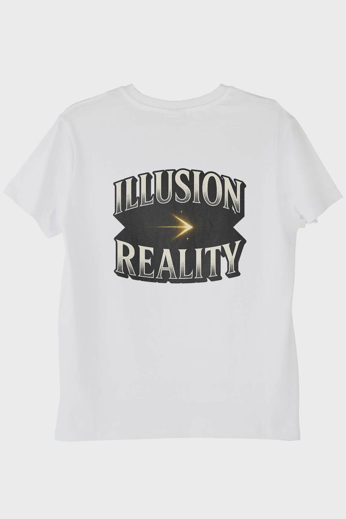 İllüzyon Reality Beyaz Tişört