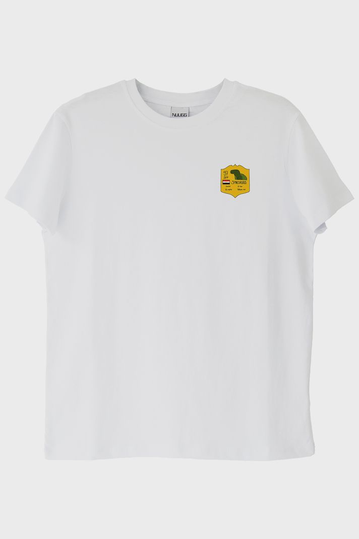 Spinosaurus Logolu Beyaz Tişört